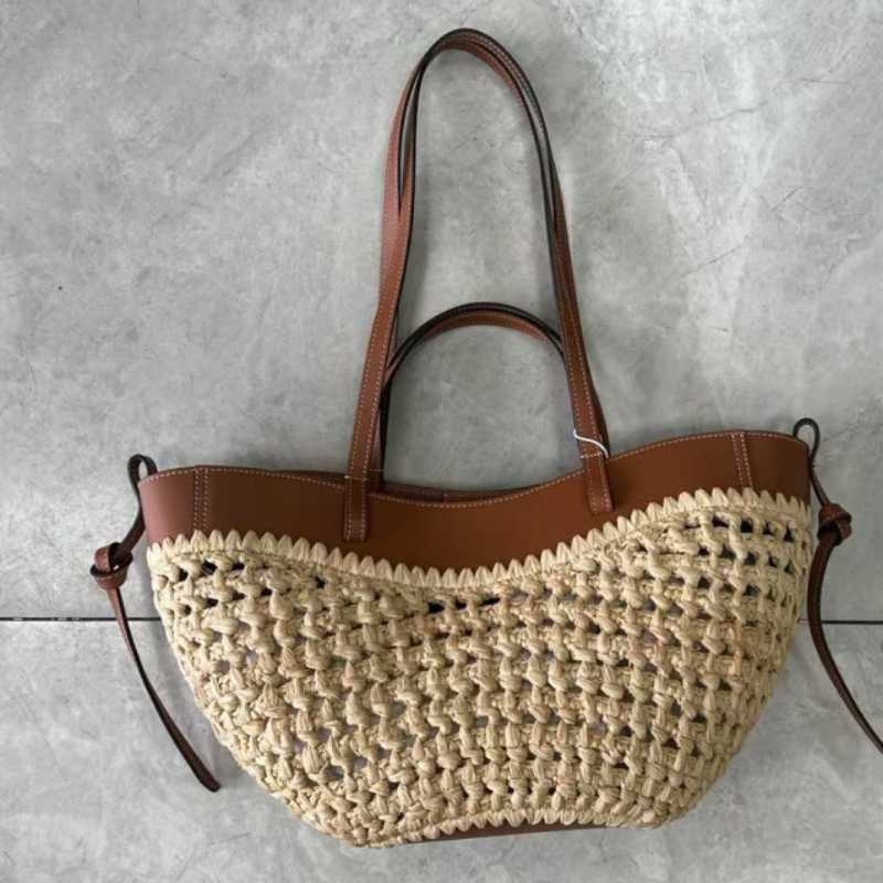 Tas Pantai Tenun Berongga Berm - Crochet Bag Raffia ulasan dan harga